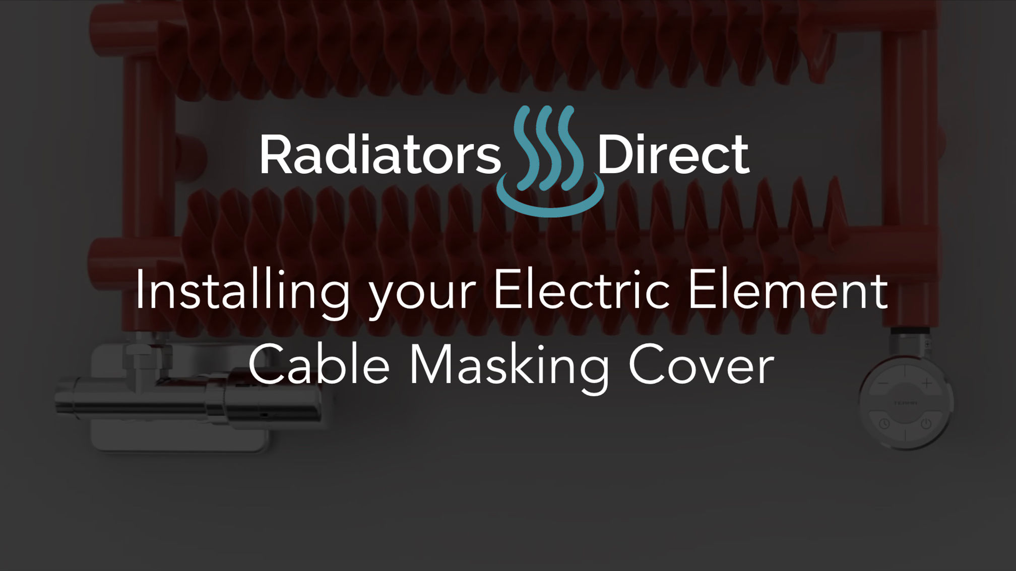 Installing your Electric Heating Element Cable Masking Cover